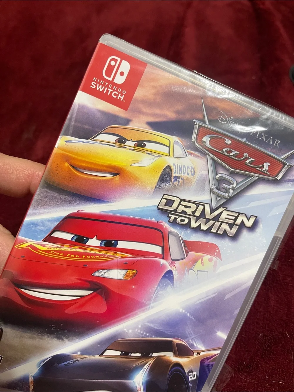 Nintendo Switch Cars 3: Driven to Win (red, yellow, black)